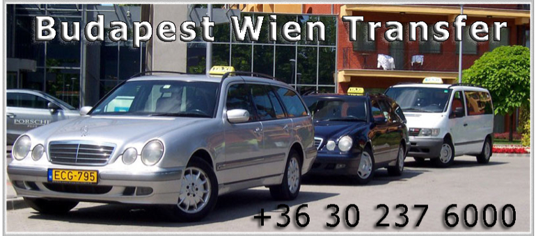 Transfer von Budapest zum Flughafen Wien - Taxi, Minibus, Flughafenzubringer zum Flughafen Wien